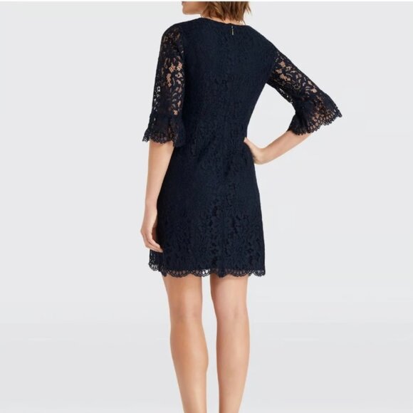 Draper James Bell Sleeve Lace Dress - Picture 2 of 10
